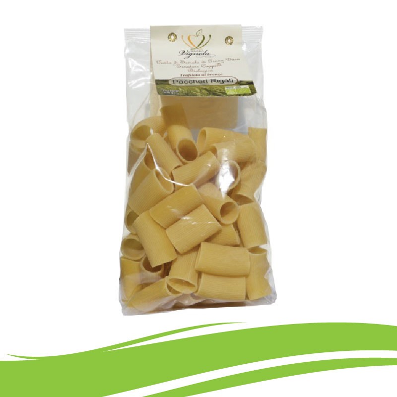 Paccheri di Semola di Grano Duro Senatore Cappelli Biologici