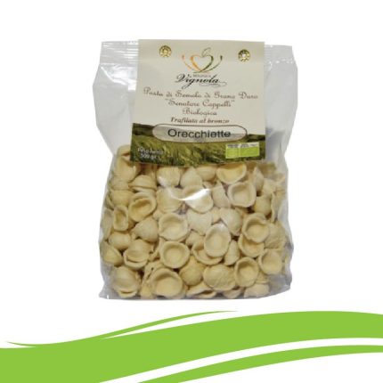 Orecchiette di Semola Grano Duro Senatore Cappelli Biologiche