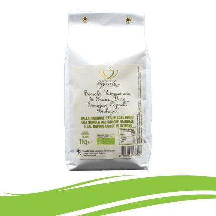 Semola Rimacinata Senatore Cappelli Biologica 1 kg