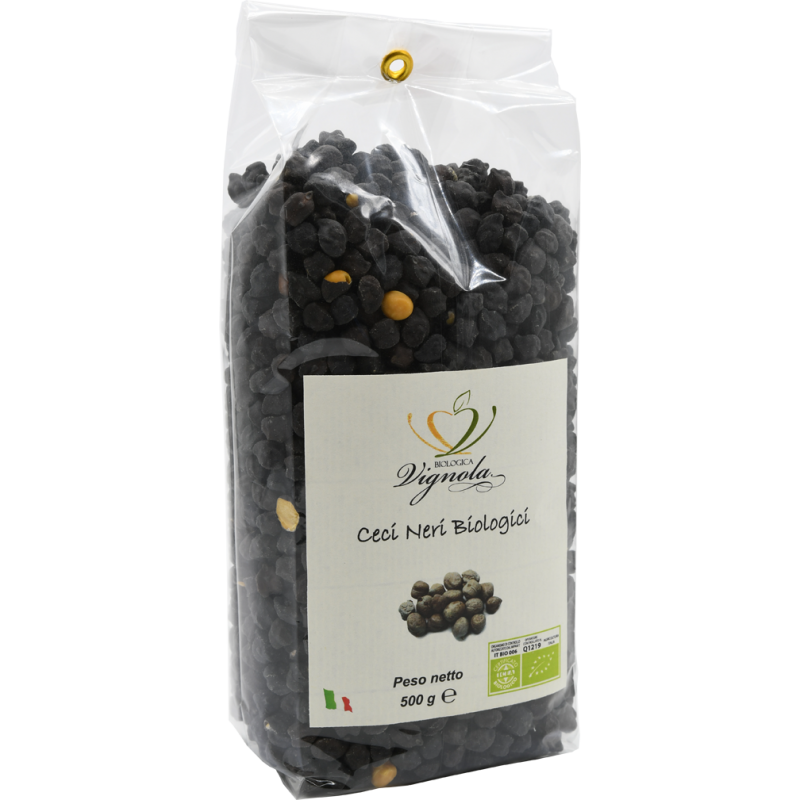 Ceci Neri biologici 500 gr