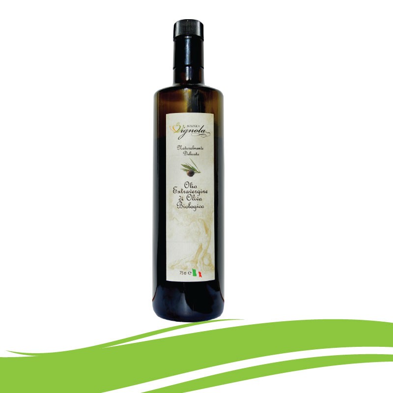 Olio Extra Vergine di Oliva Biologico - Bottiglia da 0,75 Litri