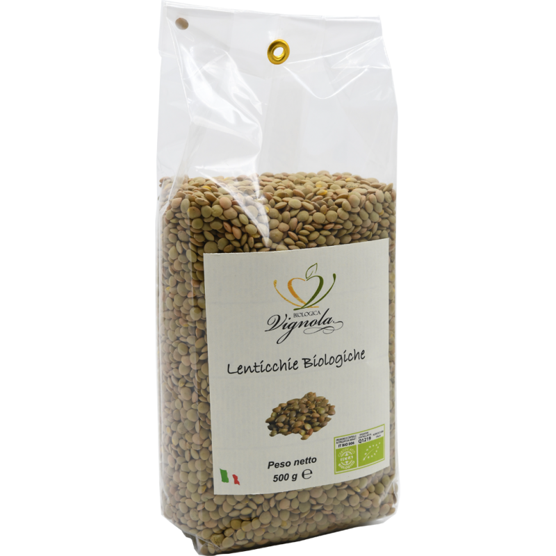 Lenticchie biologiche 500 gr