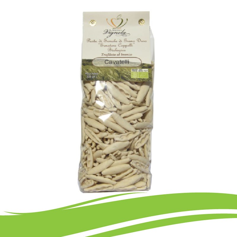 Cavatelli di Semola Grano duro Senatore Cappelli Biologici