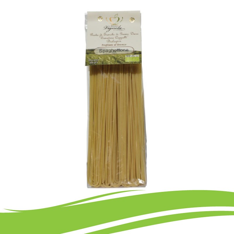 Spaghettone di Semola Grano Duro Senatore Cappelli Biologiche